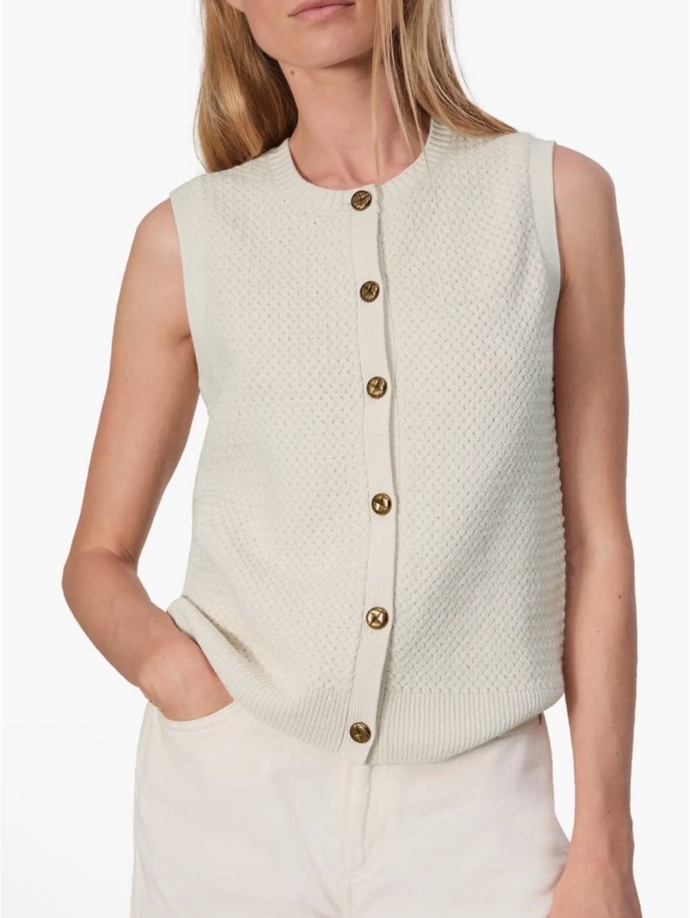 Rag & Bone Jax Sleeveless Cardigan